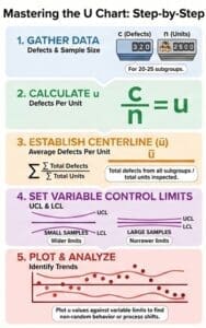 Uchart Samples C Chart and U Chart: When to Use Each and How They Work