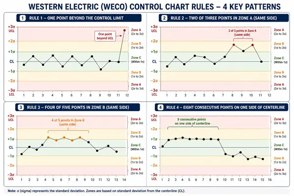 WECO-control-chart-rules