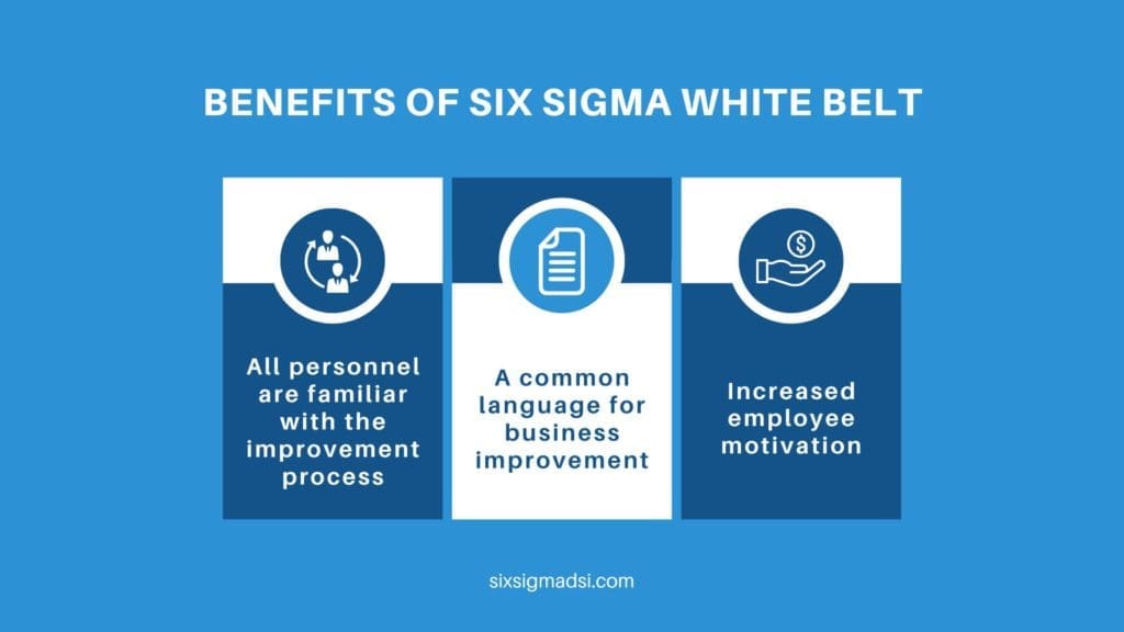 Facts about a Six Sigma White Belt certification