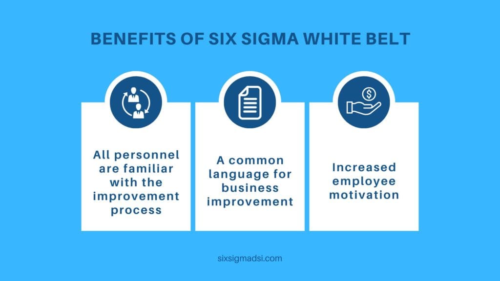 What is a lean six sigma White Belt certification?