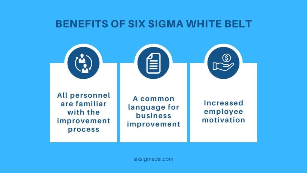 What is a lean six sigma White Belt certification?