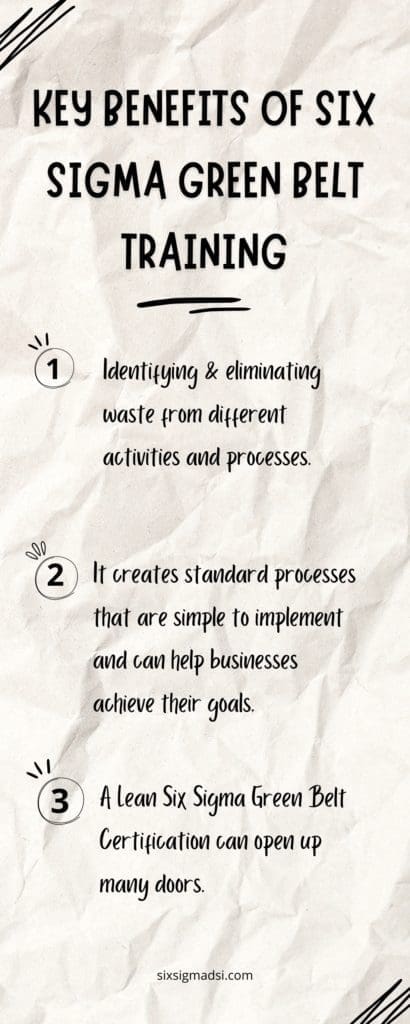 What are the benefits of the SSGB certification? - How to become lean six sigma certified?