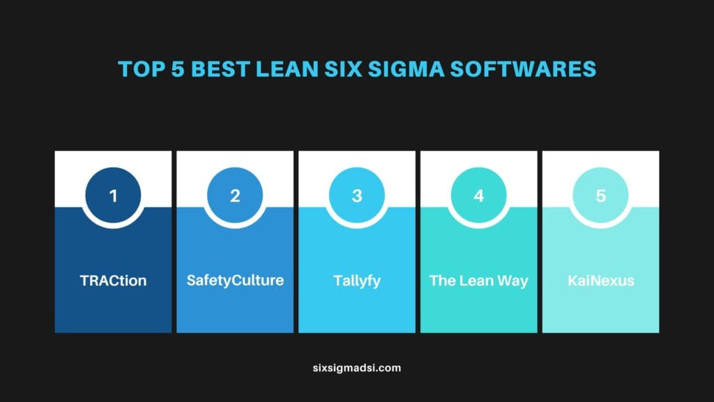 What are the best six sigma software programs for training?