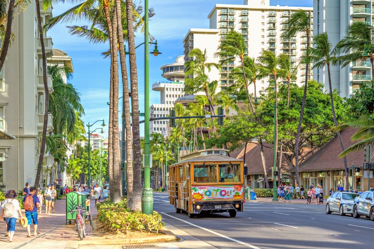 Downtown Honolulu, Hawaii