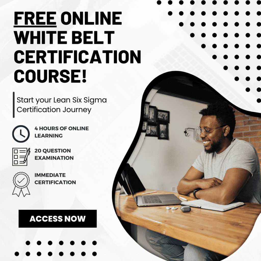 FREE Online White Belt Certification Course!