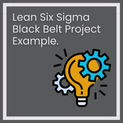 Lean Six Sigma Black Belt Project Example - WooCommerce Product