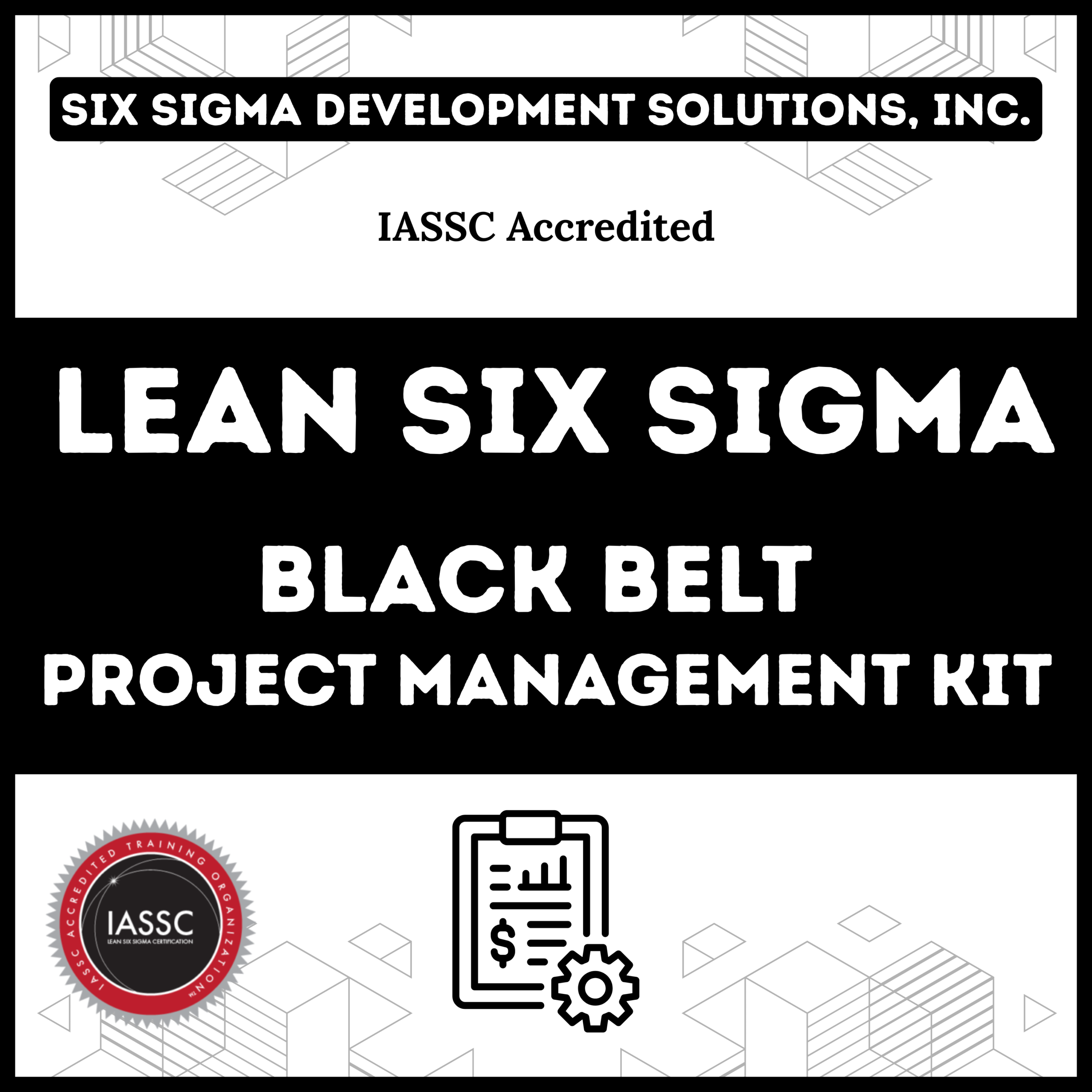 black belt project management kit product image