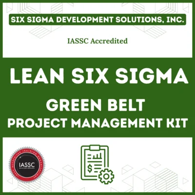 green belt project management kit product image
