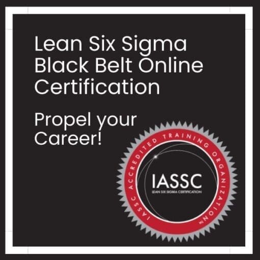 Online Lean Six Sigma Black Belt Training & Certification