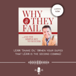 Why They Fail ... and the Simple Key to Success! Why They Fail ... and the Simple Key to Success!