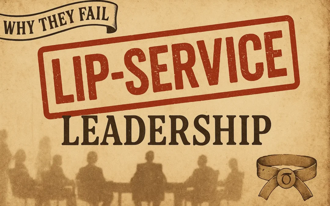 “Lip Service” Leadership in Six Sigma: Why CI Efforts Fail 