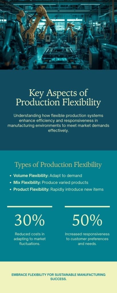 Infographic - Key Aspects of Production Flexibility