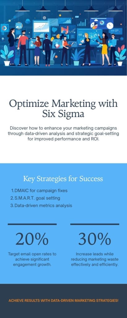 Infographic - Optimize Marketing with Six Sigma
