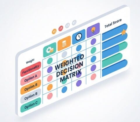 What is a Weighted Decision Matrix (WDM)?