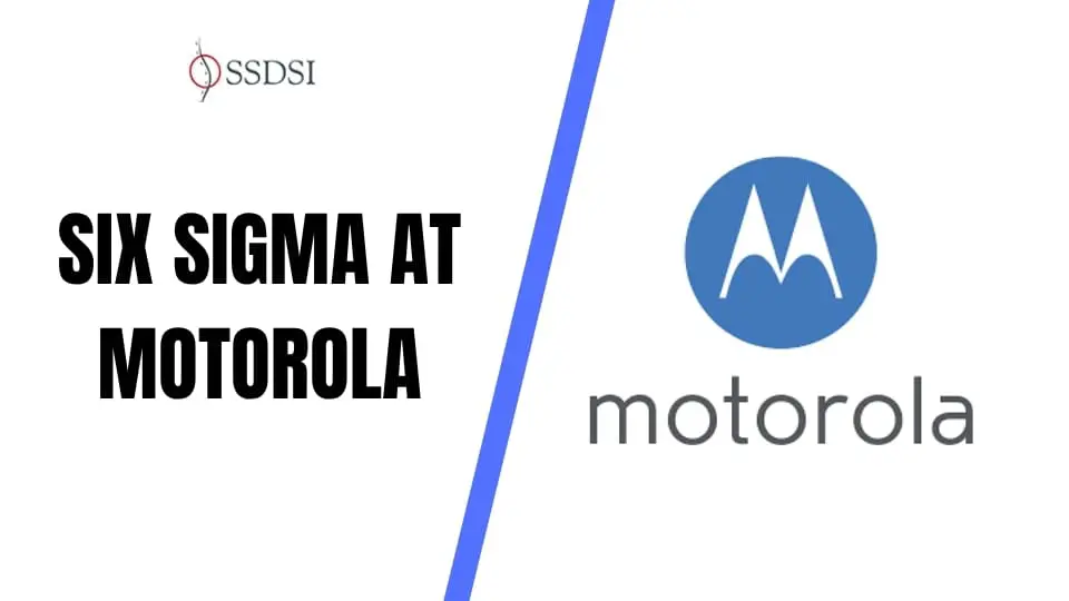 The Motorola Story: How Six Sigma Changed the Quality Game