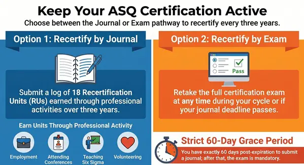 Professional Recertification Pathway Options